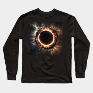 Eclipse Apocalypse Run Away Long Sleeve T-Shirt